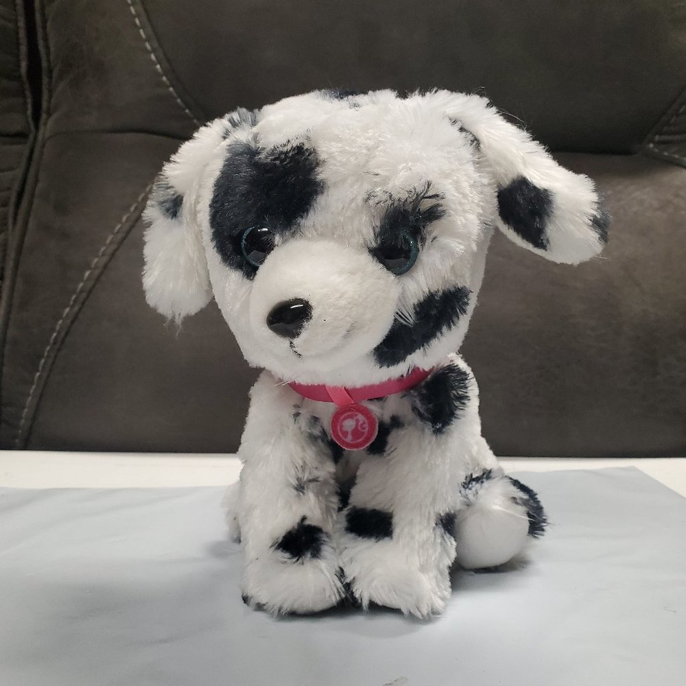 Plush Dalmatian Barking Puppy Dog - Barbie - Mattel - Just Play - 9" Tall